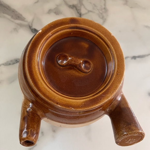 Rare Vintage Japanese Handmade Clay Pottery Teapot with Sidespout - Picture 3 of 11